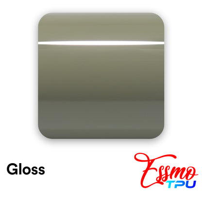 Gloss Combat Green Dry Apply PPF TPU Paint Protection Film