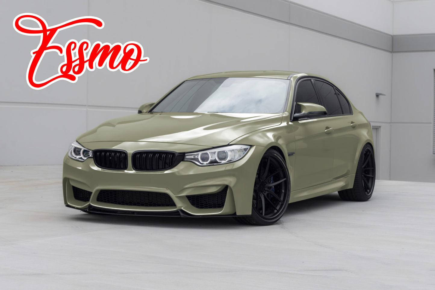 Gloss Combat Green Dry Apply PPF TPU Paint Protection Film
