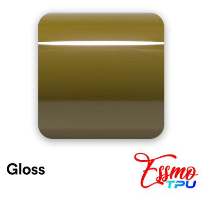 Gloss Battle Green Dry Apply PPF TPU Paint Protection Film