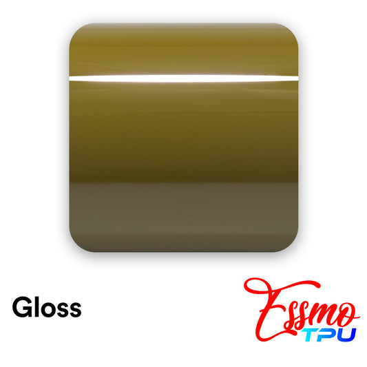 Gloss Battle Green Dry Apply PPF TPU Paint Protection Film