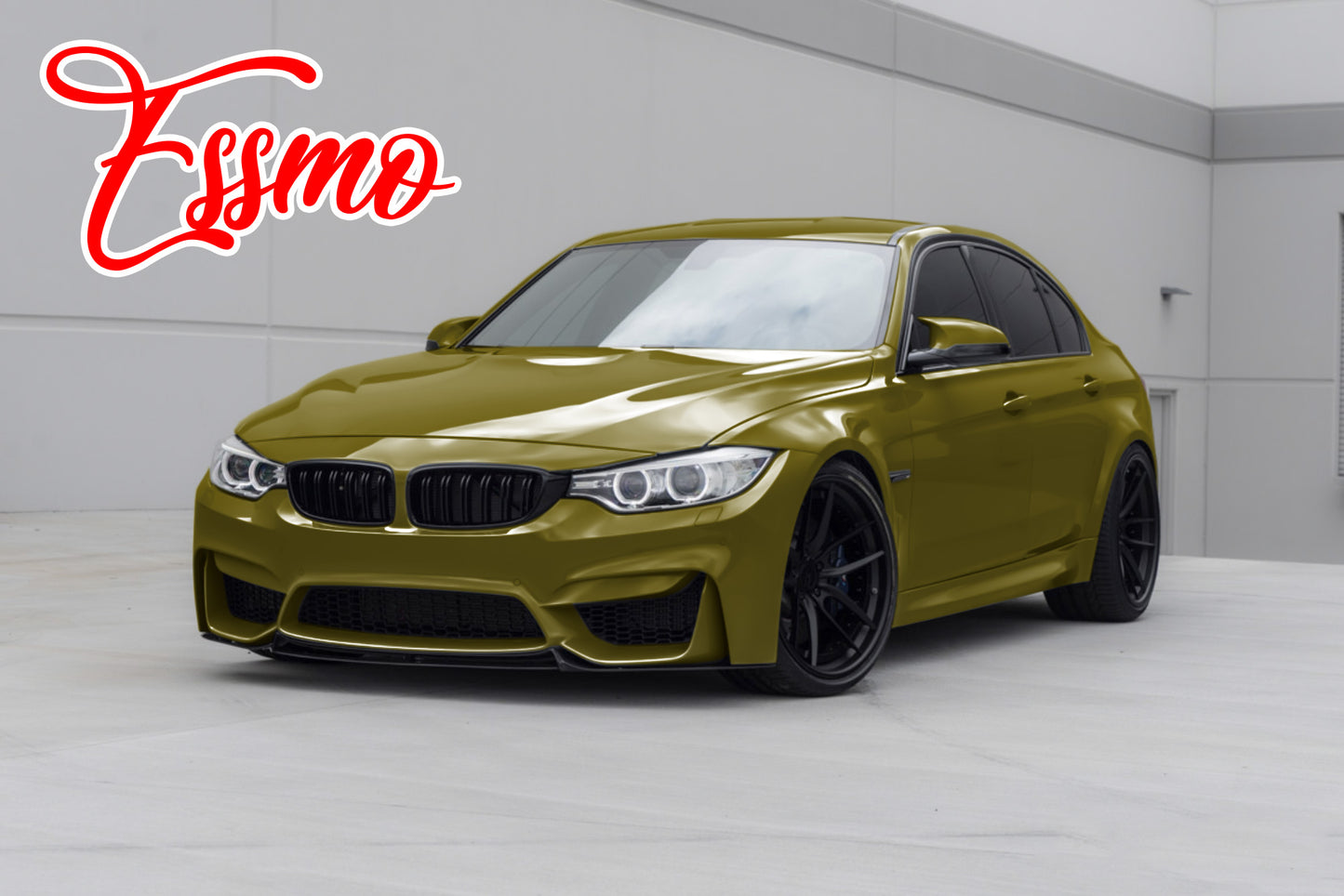 Gloss Battle Green Dry Apply PPF TPU Paint Protection Film