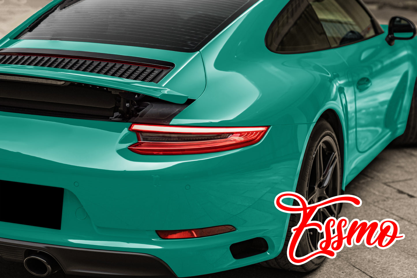 Gloss Retro Green Dry Apply PPF TPU Paint Protection Film