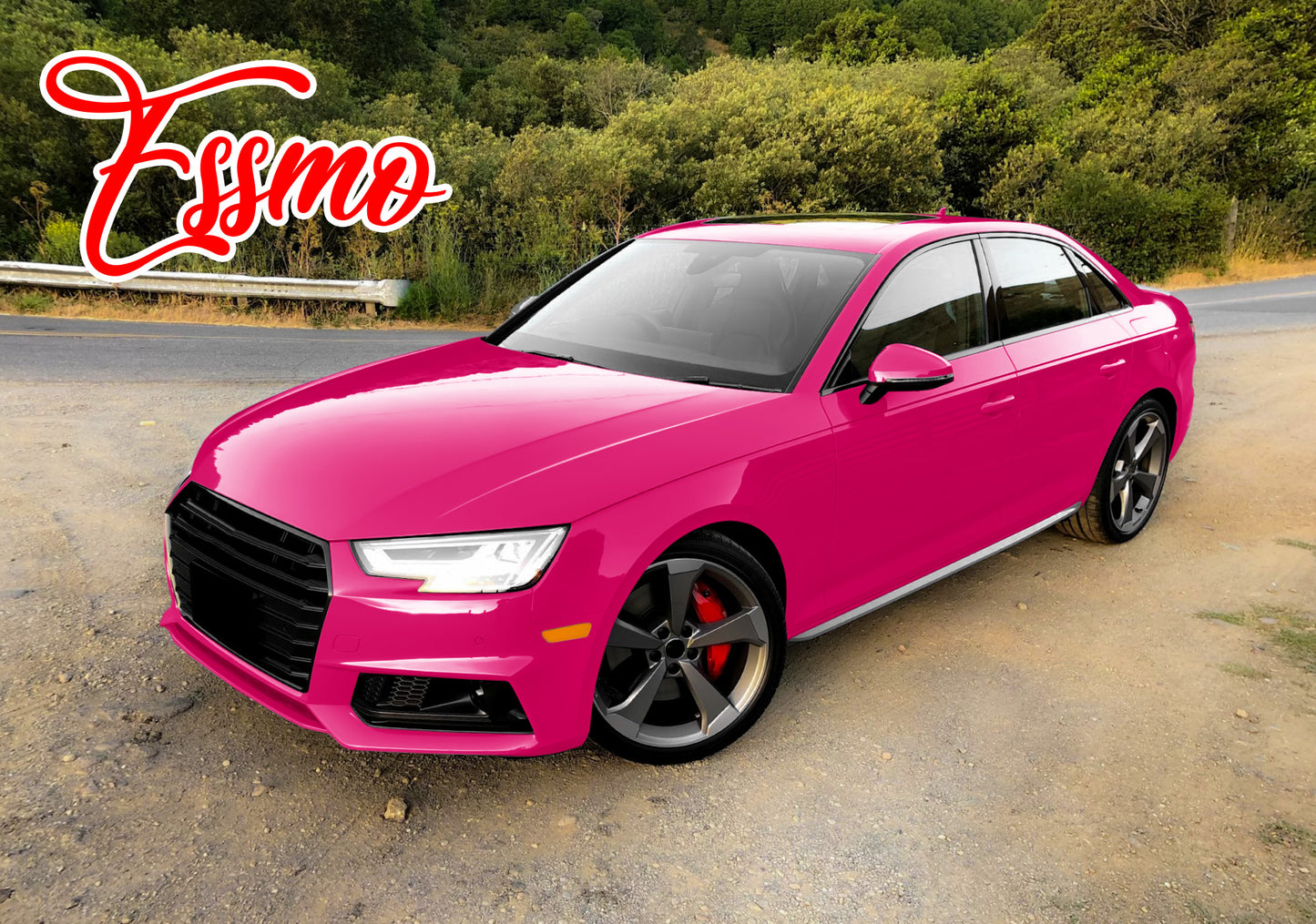 Gloss Beet Red Dry Apply PPF TPU Paint Protection Film