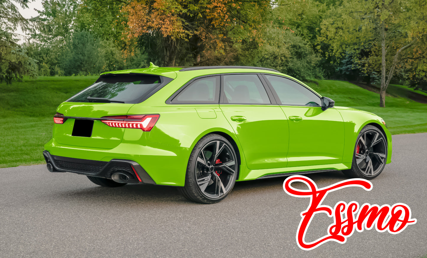 Gloss Viper Green Dry Apply PPF TPU Paint Protection Film
