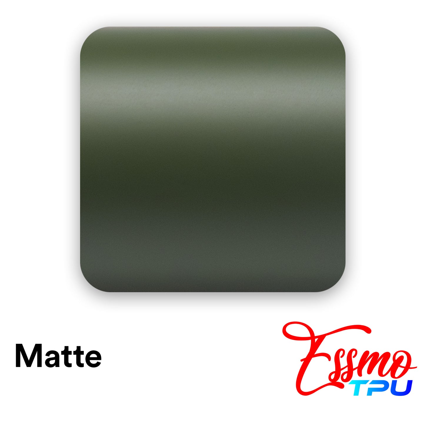 Matte Army Green Dry Apply PPF TPU Paint Protection Film