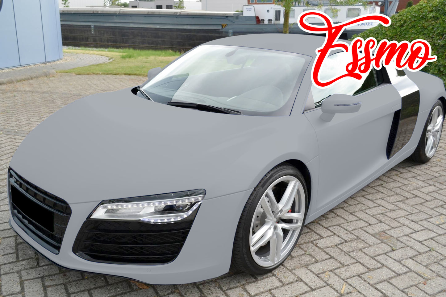 Matte Shark Gray Dry Apply PPF TPU Paint Protection Film