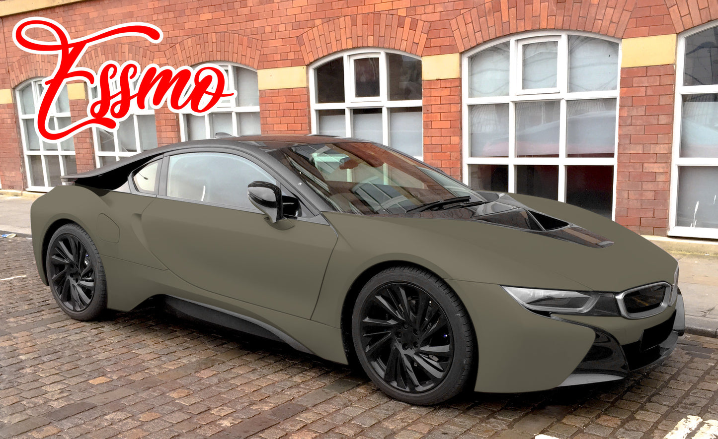Matte Military Green Dry Apply PPF TPU Paint Protection Film