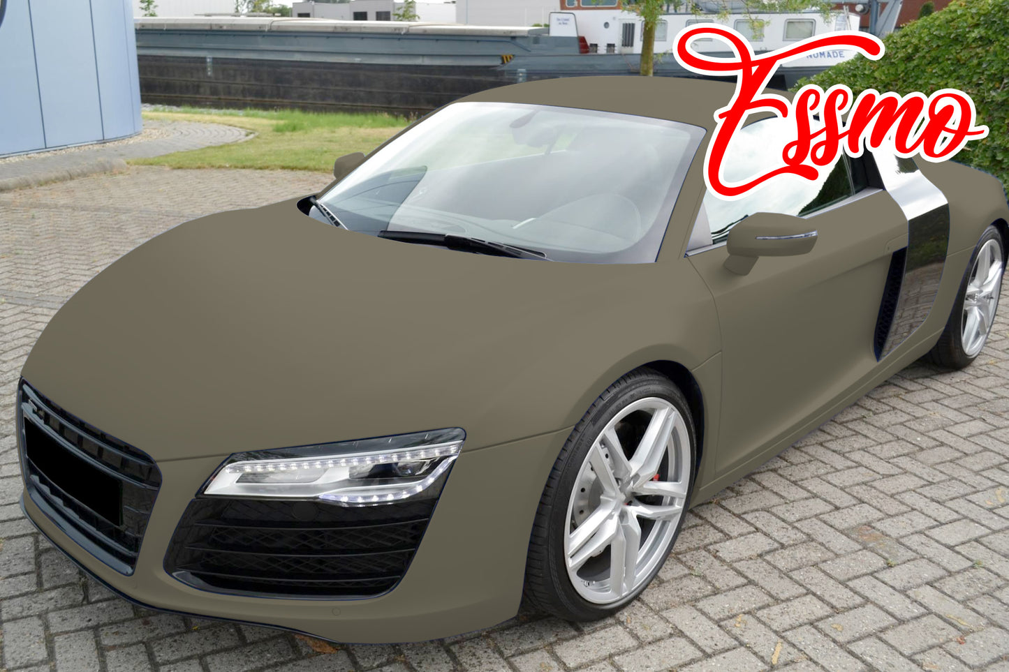 Matte Military Green Dry Apply PPF TPU Paint Protection Film