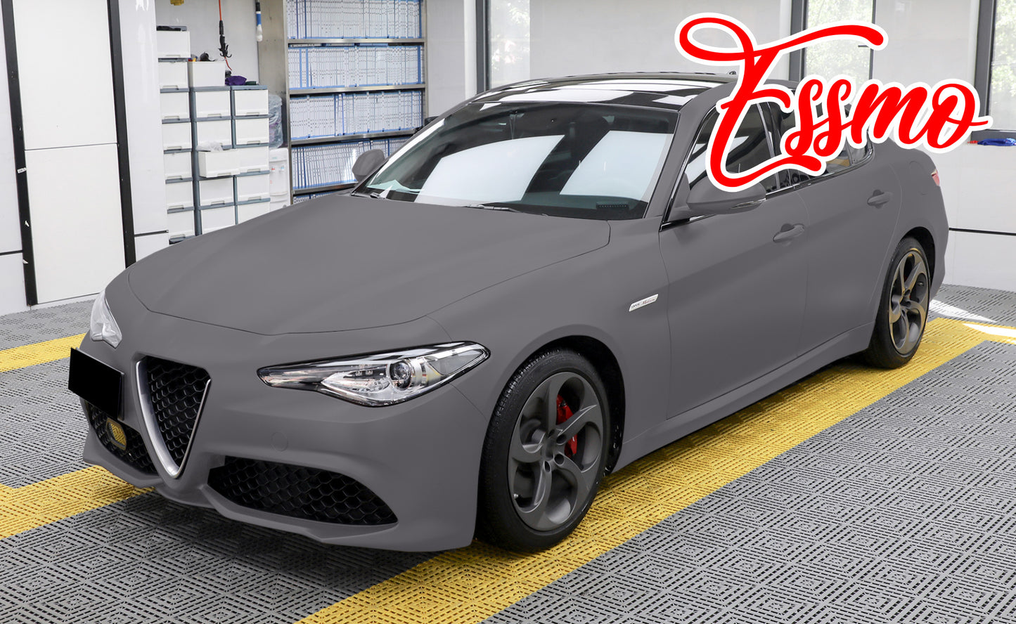 Matte Steel Gray Dry Apply PPF TPU Paint Protection Film