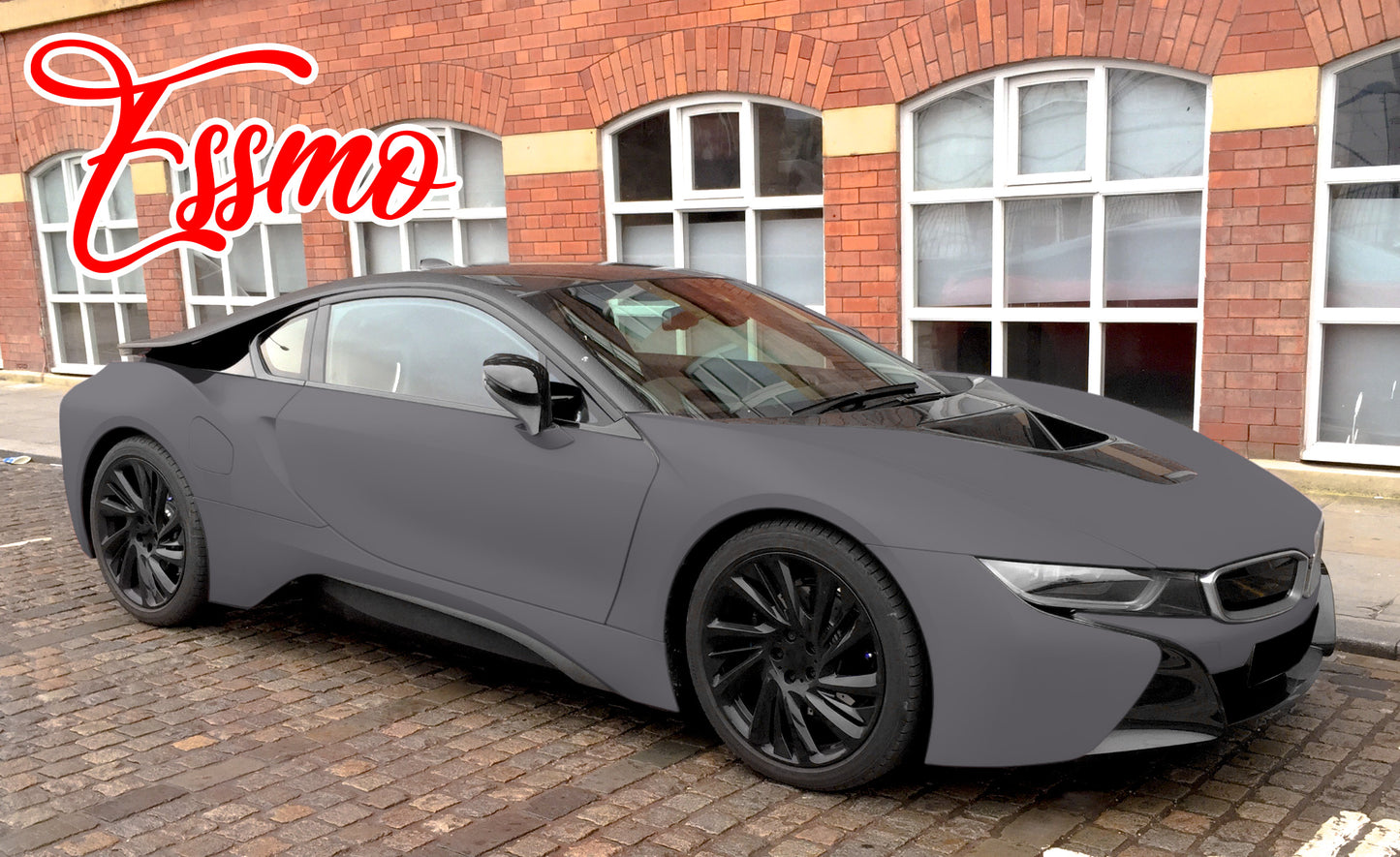 Matte Steel Gray Dry Apply PPF TPU Paint Protection Film