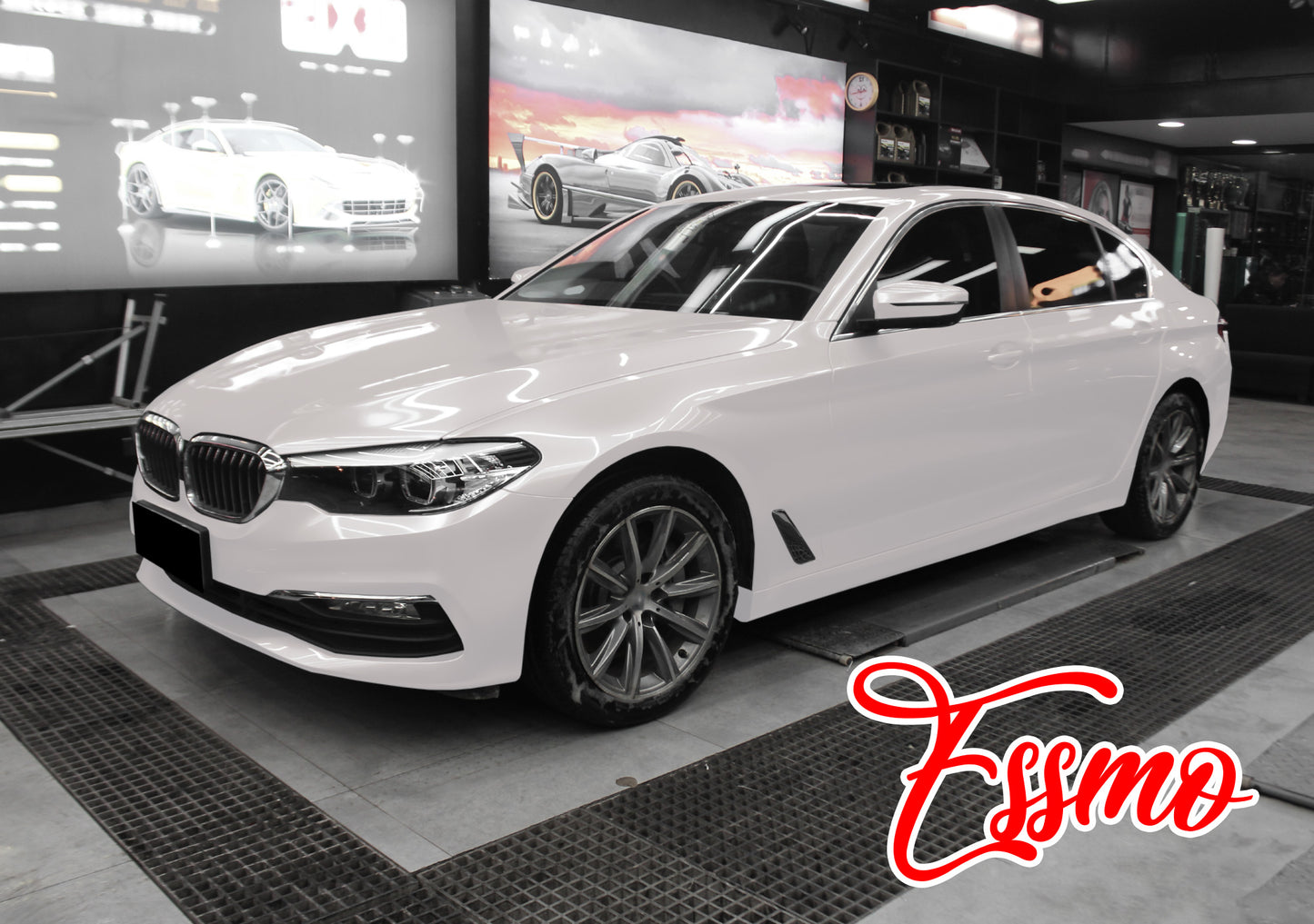 Liquid Metallic Muse White Dry Apply PPF TPU Paint Protection Film