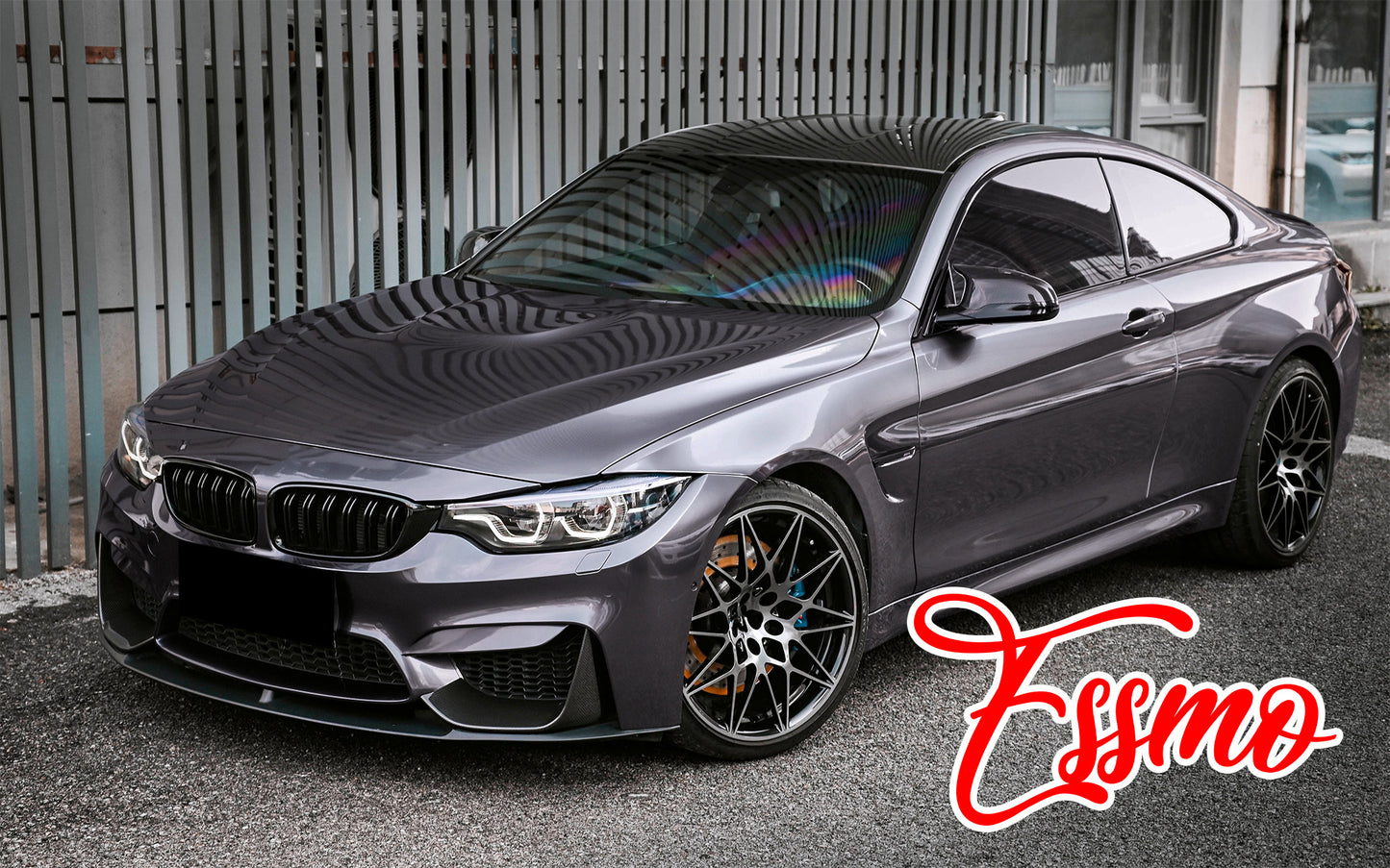 Liquid Metallic Crescent Gray Dry Apply PPF TPU Paint Protection Film
