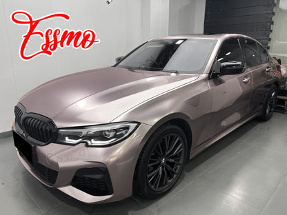 Gloss Metallic Akka Gold Dry Apply PPF TPU Paint Protection Film
