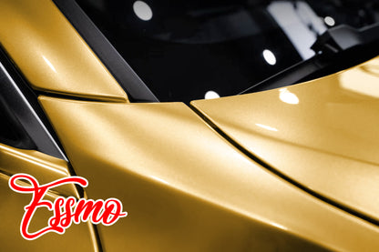 Gloss Metallic Milano Gold Dry Apply PPF TPU Paint Protection Film