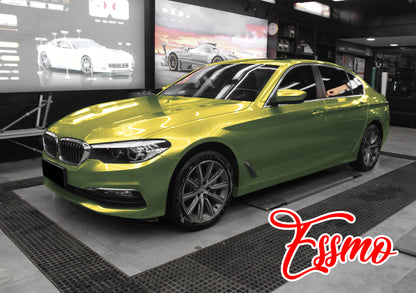 Galaxy Dust Gloss Emerald Green PPF TPU Paint Protection Film Full Roll Special Order