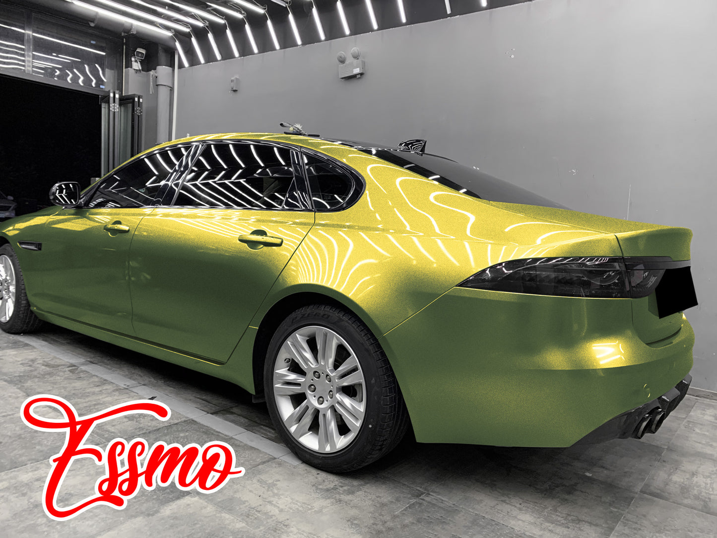 Galaxy Dust Gloss Emerald Green PPF TPU Paint Protection Film Full Roll Special Order