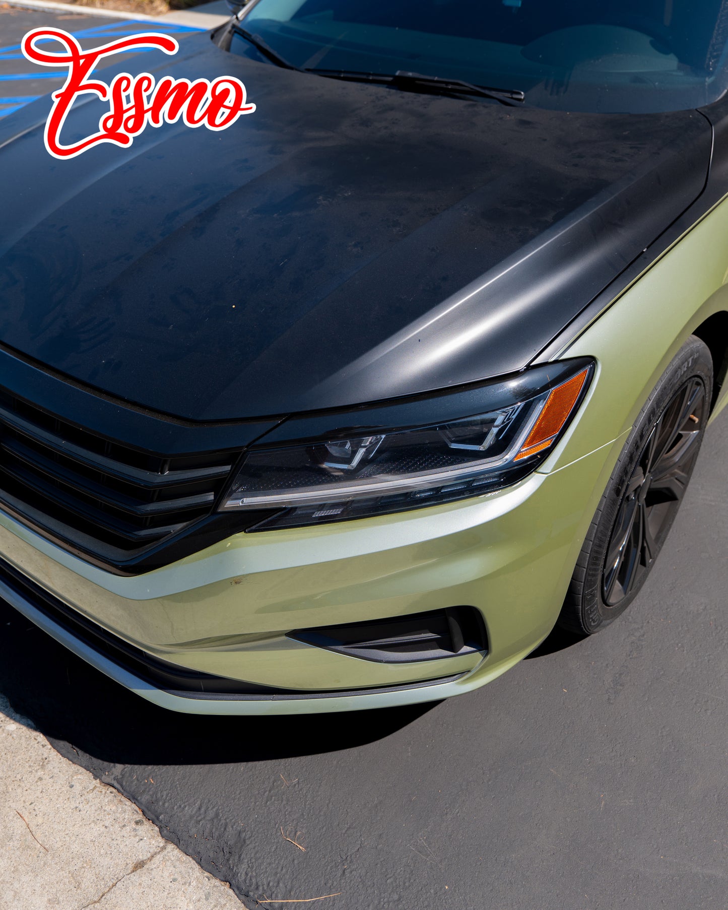 Gloss Metallic Alpine Green Dry Apply PPF TPU Paint Protection Film
