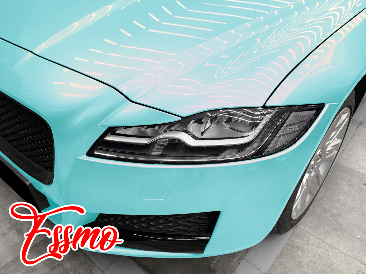 Galaxy Dust Gloss Aqua Purple PPF TPU Paint Protection Film Full Roll Special Order