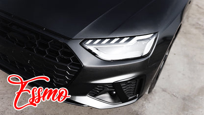 Gloss Metallic Charcoal Gray Dry Apply PPF TPU Paint Protection Film