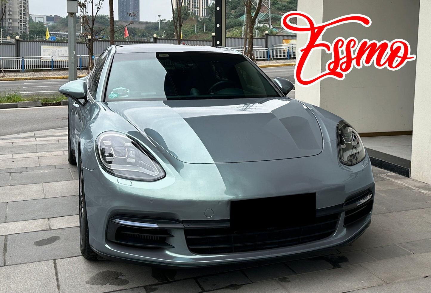 Gloss Metallic Hardly Green Dry Apply PPF TPU Paint Protection Film