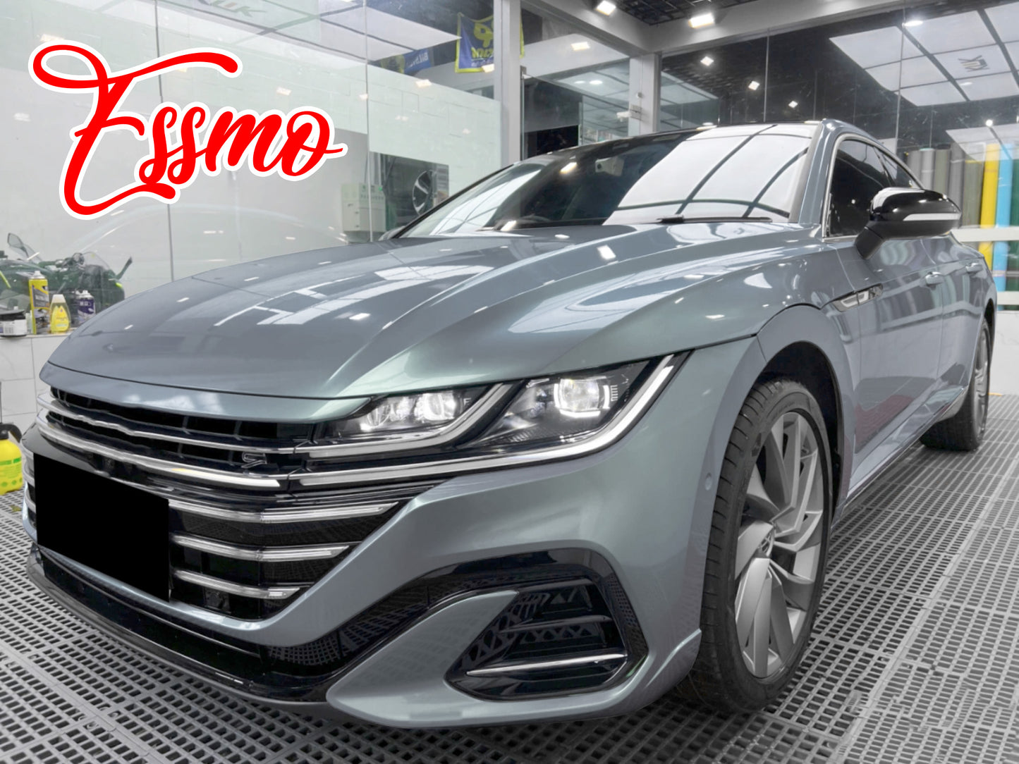 Gloss Metallic Hardly Green Dry Apply PPF TPU Paint Protection Film