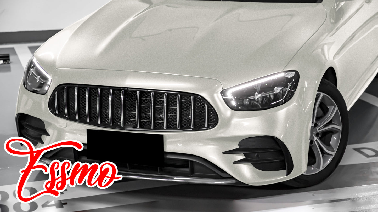 Gloss Metallic Silver Fox Gray Dry Apply PPF TPU Paint Protection Film