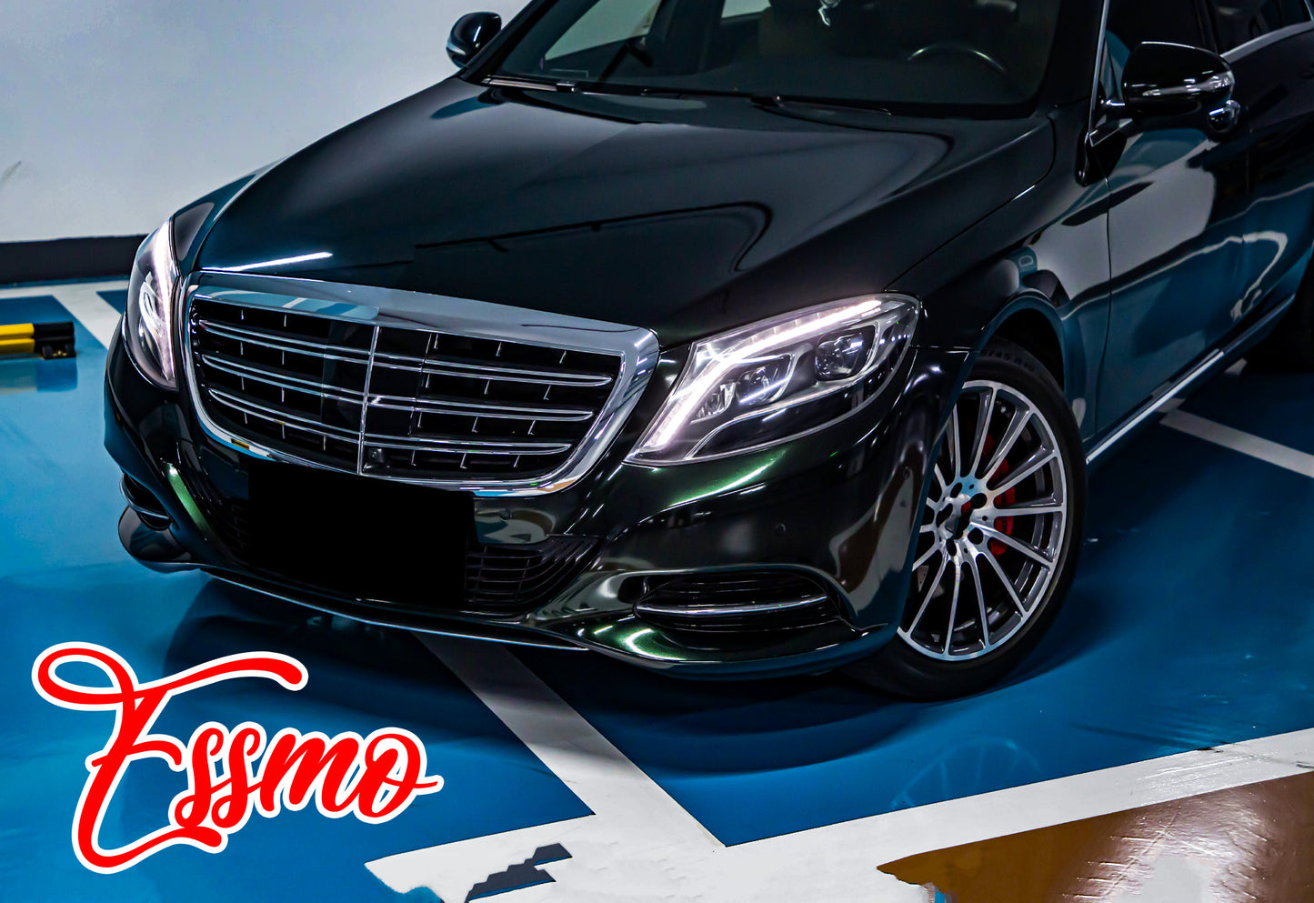 Gloss Metallic Blackish Green Dry Apply PPF TPU Paint Protection Film