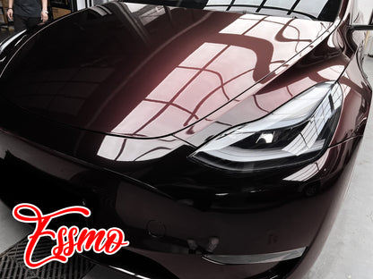 Galaxy Dust Gloss Midnight Red Dry Apply PPF TPU Paint Protection Film