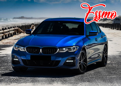 Gloss Metallic Intense Blue Dry Apply PPF TPU Paint Protection Film