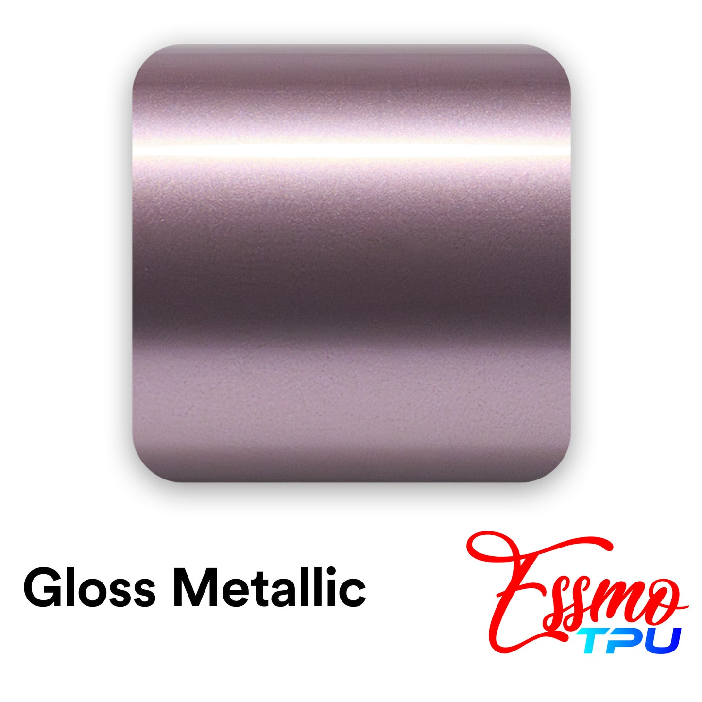 Gloss Metallic Rose Gold Dry Apply PPF TPU Paint Protection Film