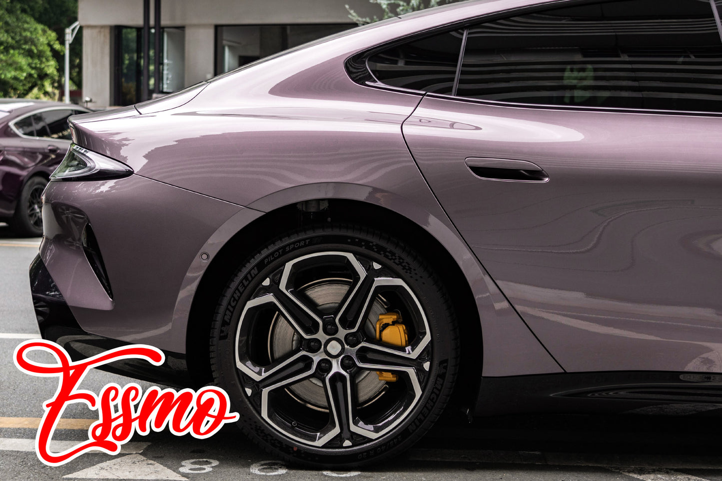 Gloss Metallic Rose Gold Dry Apply PPF TPU Paint Protection Film