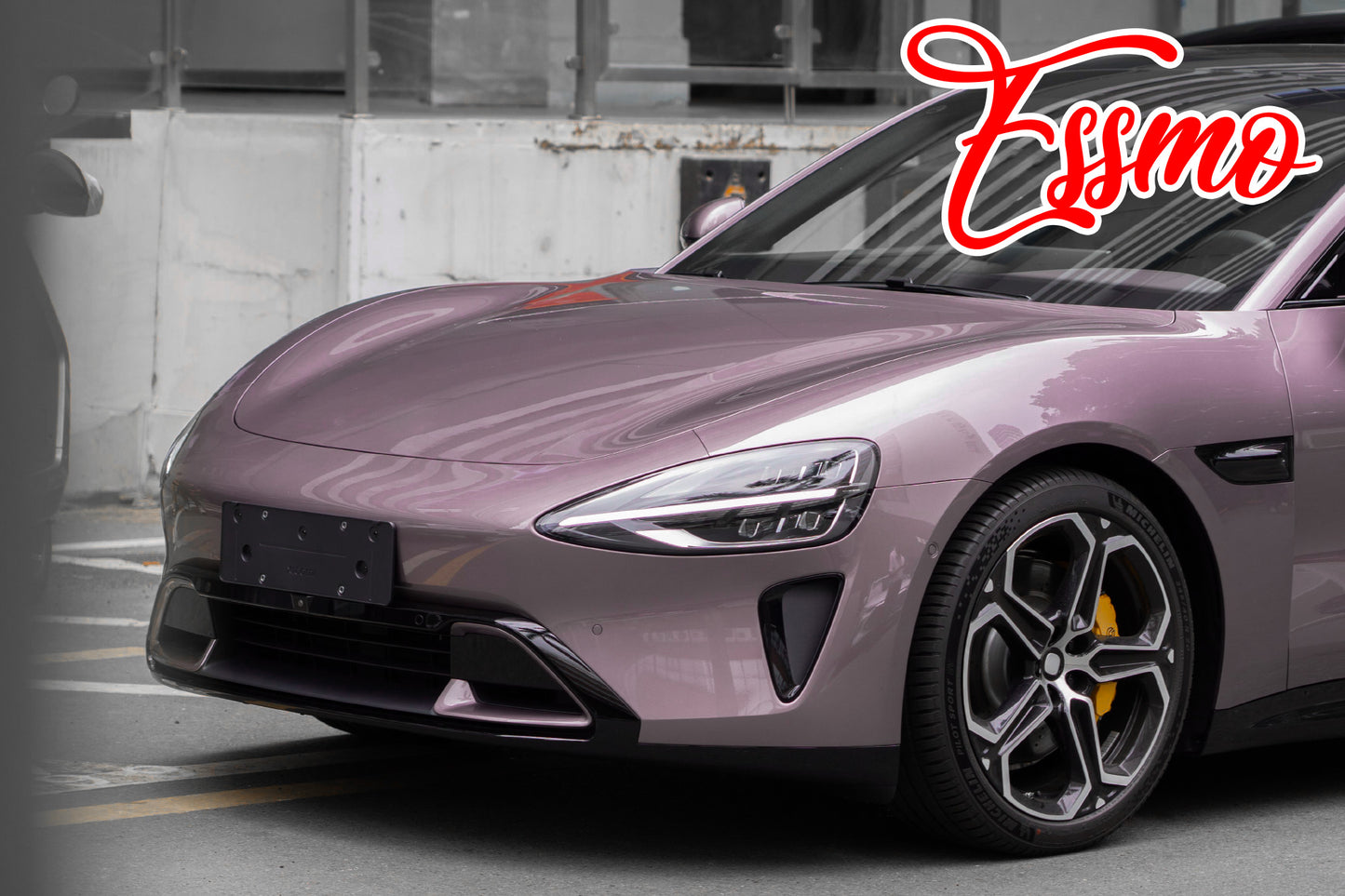 Gloss Metallic Rose Gold Dry Apply PPF TPU Paint Protection Film