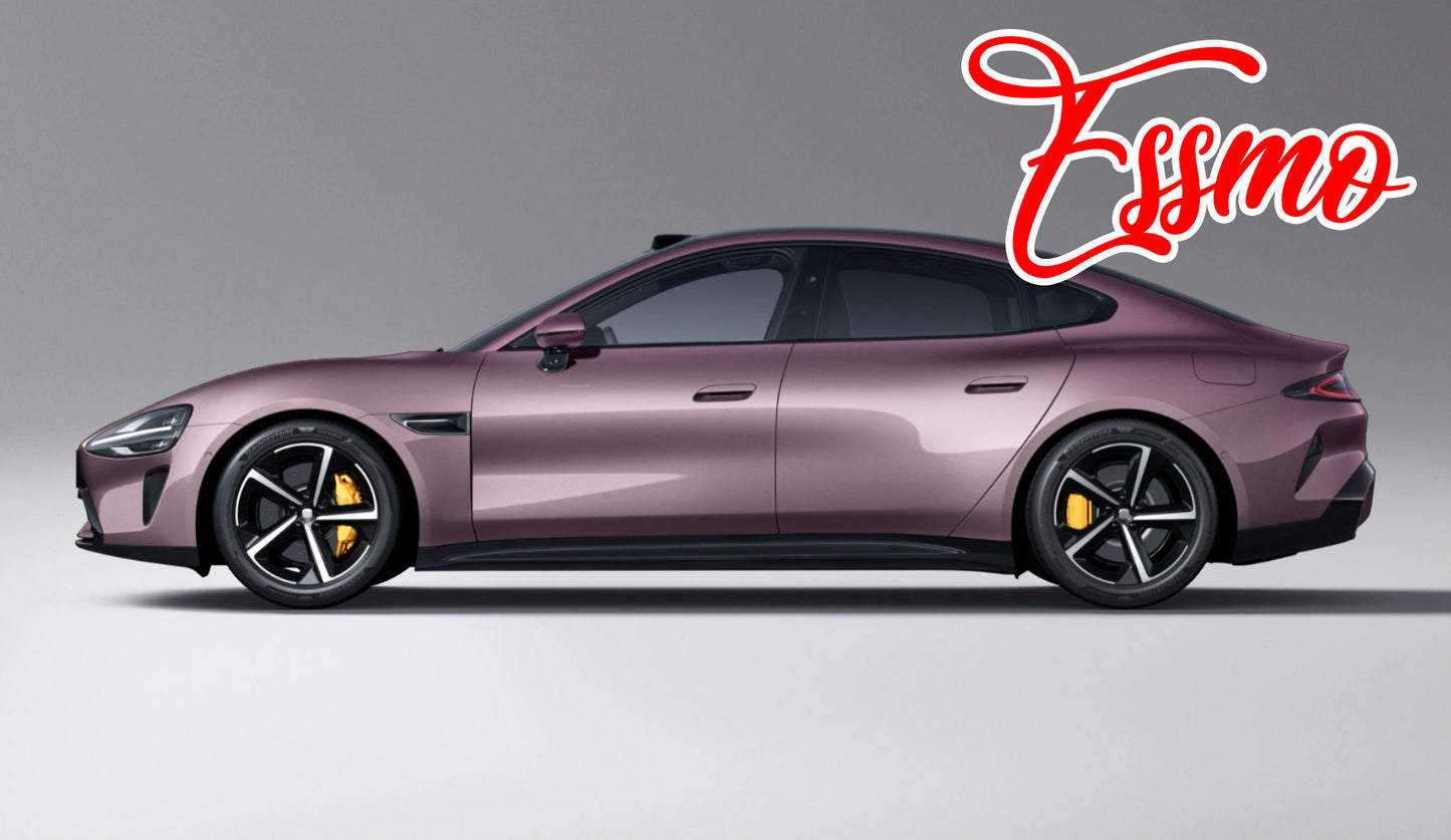 Gloss Metallic Rose Gold Dry Apply PPF TPU Paint Protection Film