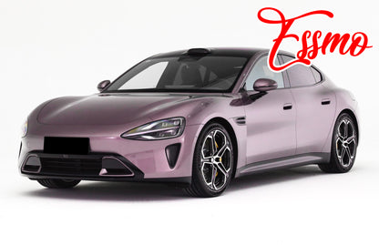 Gloss Metallic Rose Gold Dry Apply PPF TPU Paint Protection Film