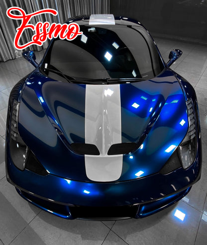 Gloss Metallic Gentian Blue Dry Apply PPF TPU Paint Protection Film
