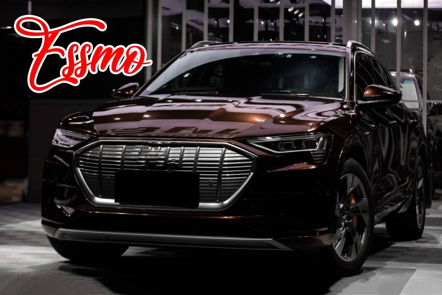 Gloss Metallic Brocade Red Dry Apply PPF TPU Paint Protection Film