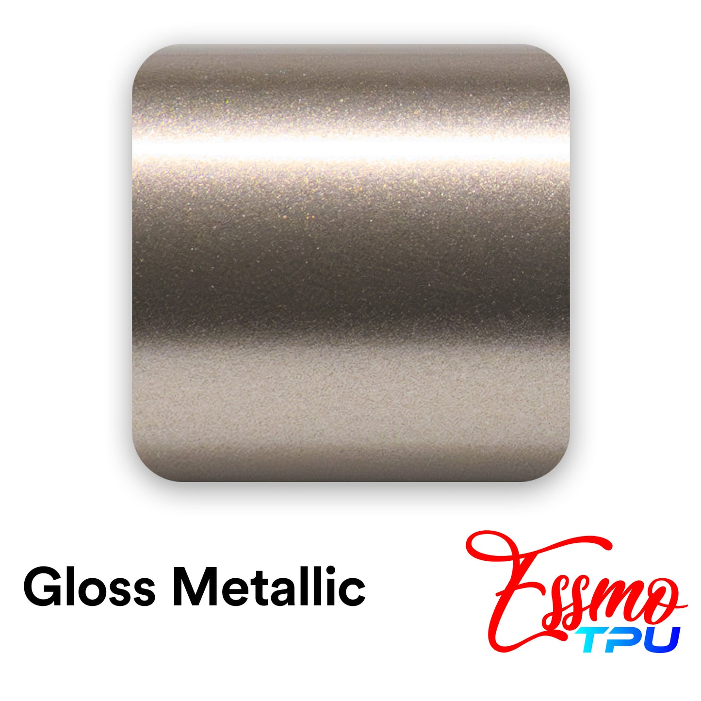 Gloss Metallic Champagne Gold Dry Apply PPF TPU Paint Protection Film