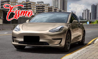 Gloss Metallic Champagne Gold Dry Apply PPF TPU Paint Protection Film