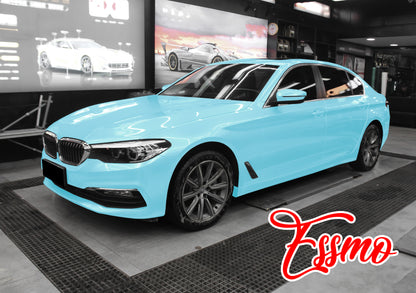 Gloss Ice Blue Dry Apply PPF TPU Paint Protection Film