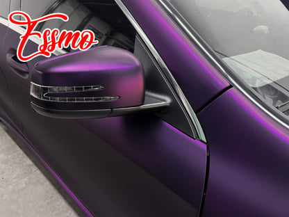Matte Metallic Magenta Purple Dry Apply PPF TPU Paint Protection Film