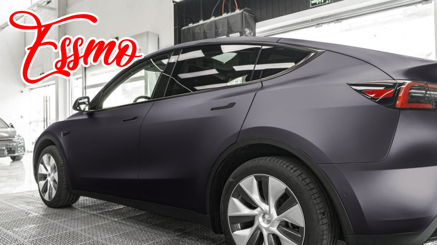 Matte Metallic Ink Gray Dry Apply PPF TPU Paint Protection Film