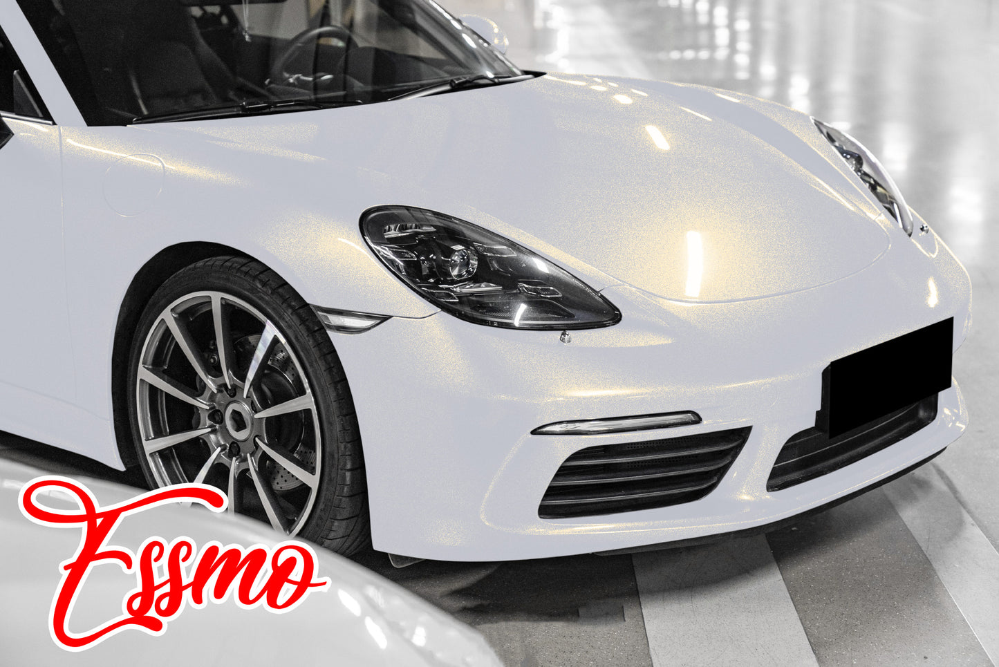 Galaxy Dust Gloss White Gold Dry Apply PPF TPU Paint Protection Film
