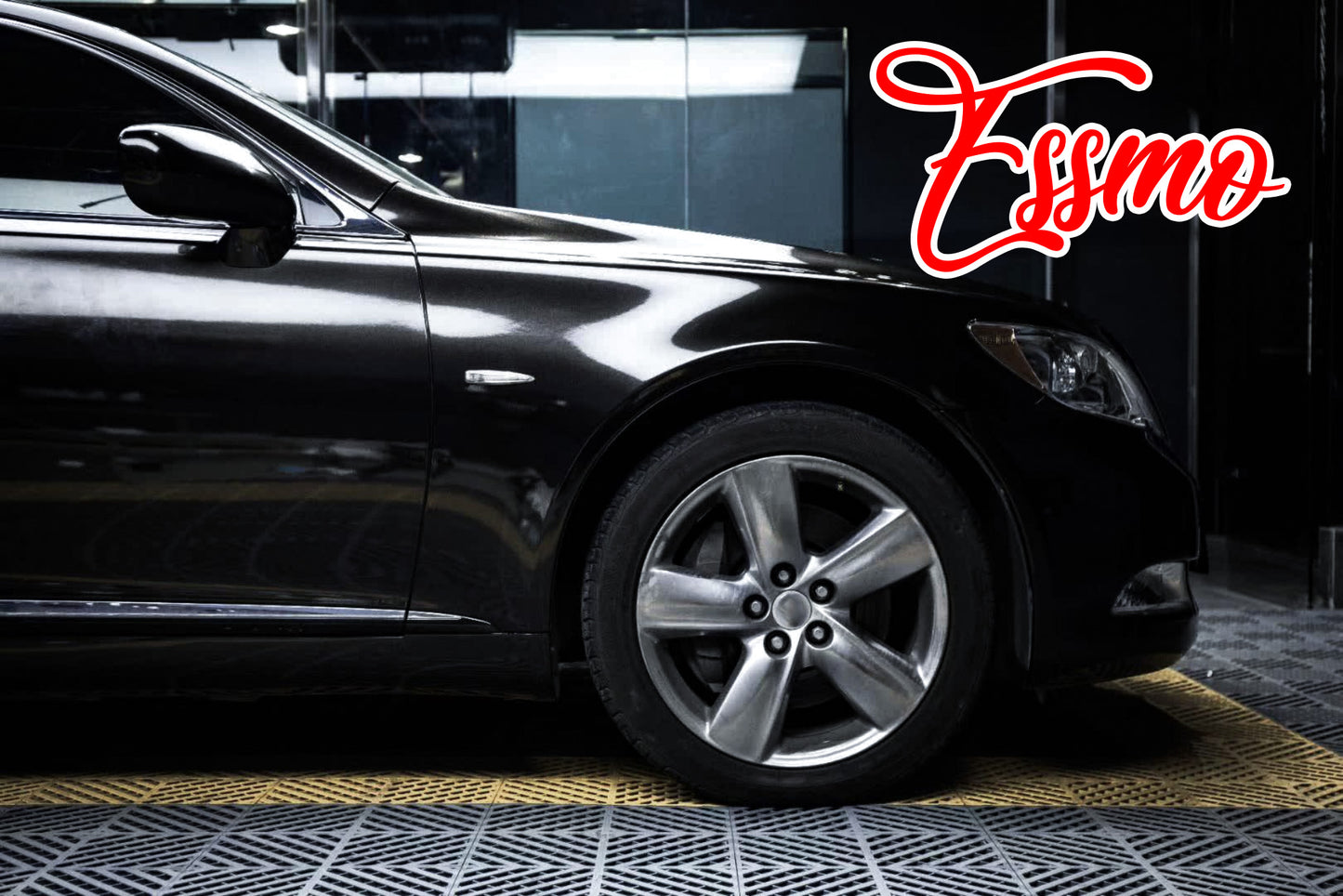 Gloss Metallic Black Dry Apply PPF TPU Paint Protection Film