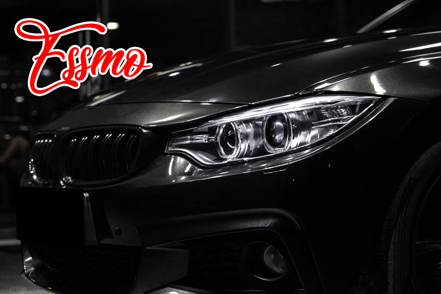 Gloss Metallic Black Dry Apply PPF TPU Paint Protection Film