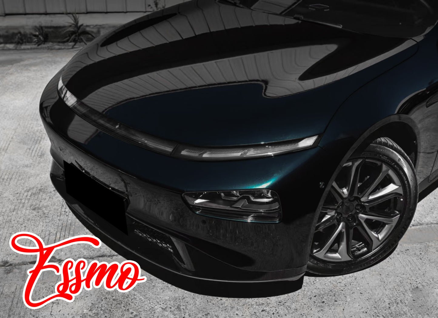 Gloss Metallic Turquoise Green Dry Apply PPF TPU Paint Protection Film