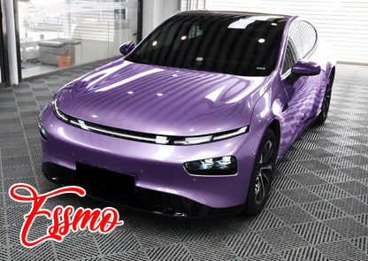 Gloss Metallic Spirit Violet Dry Apply PPF TPU Paint Protection Film
