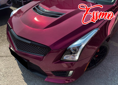 Gloss Metallic Plum Red Dry Apply PPF TPU Paint Protection Film