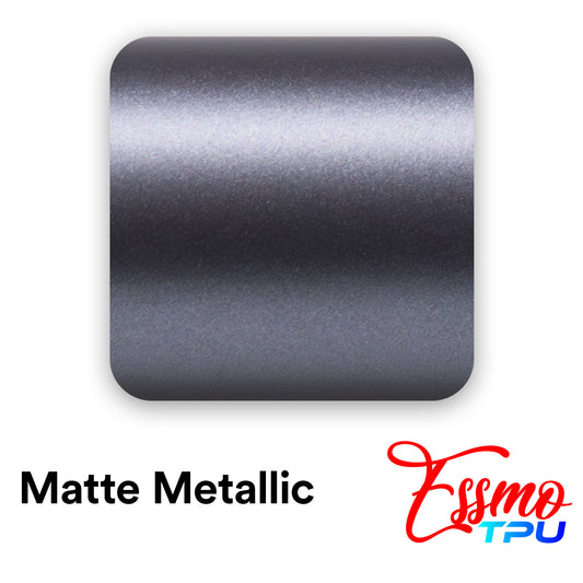 Matte Metallic Mountain Gray Dry Apply PPF TPU Paint Protection Film