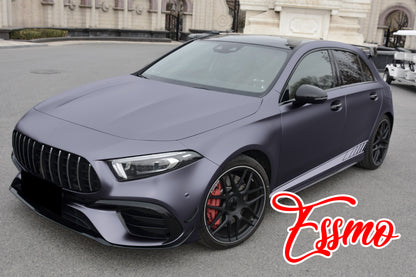 Matte Metallic Mountain Gray Dry Apply PPF TPU Paint Protection Film