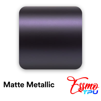 Matte Metallic Midnight Purple Dry Apply PPF TPU Paint Protection Film